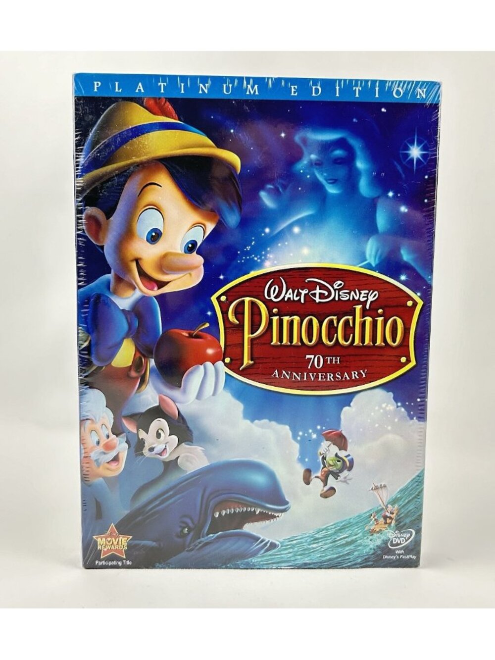 Disney Pinocchio DVD 2009 70th Anniversary Platinum Edition **New & Sealed**